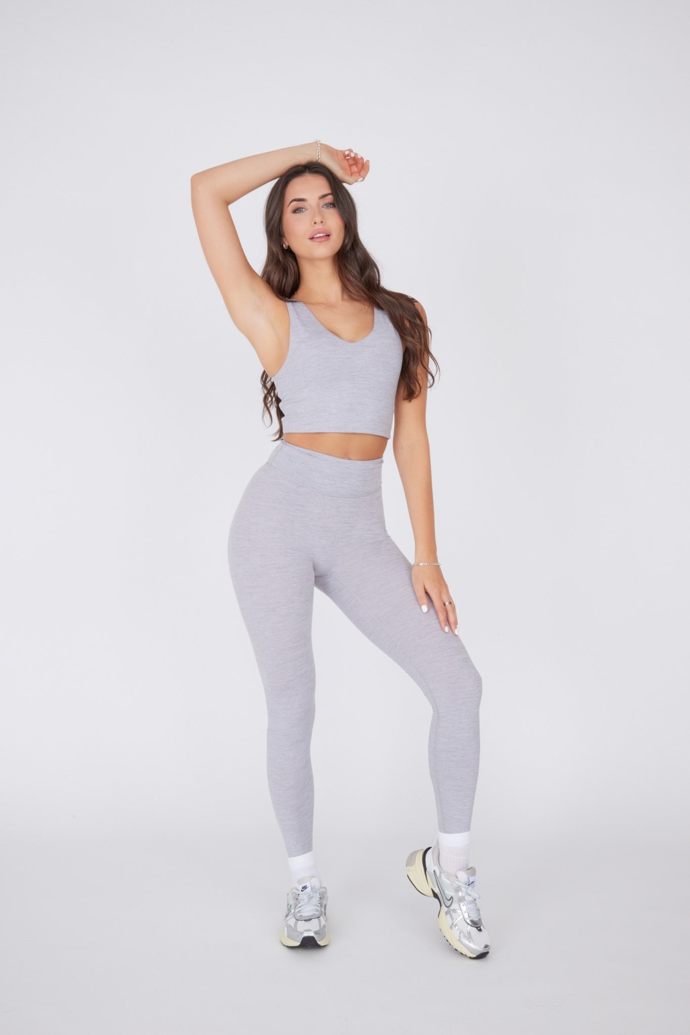 ReForm Essential Legging - Grey Marl